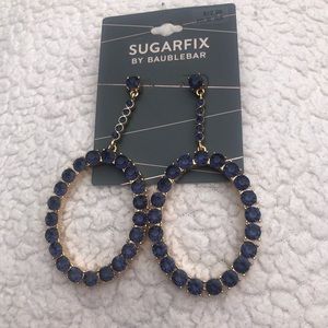 SugarFix by Baublebar Navy Blue Earrings
